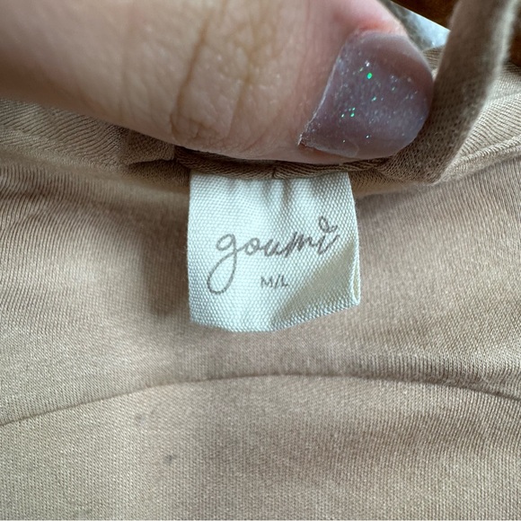 Goumi‎ Women’s Sandstone Full Length Robe Size Medium/Large - Picture 3 of 6